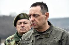 Minister Vulin: A year of modernisation and equipping of the Army is ahead of us