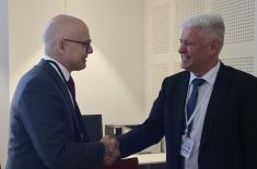 Minister Vučević meets with Minister Stojanov at “Schuman Forum”