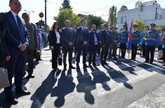 A monument to the national hero Milan Tepić revealed