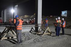 Minister Stefanović visits new Covid hospital construction site near Novi Sad