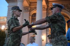 Generalna proba promocije najmlađih oficira Vojske Srbije 