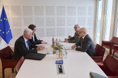 Minister Vučević meets with Minister Stojanov at “Schuman Forum”