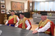  Састанак министра Гашића са представницима Српског удружења „Карађорђе“