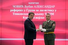 Ministar Gašić uručio odlikovanja pripadnicima Ministarstva odbrane i Vojske Srbije