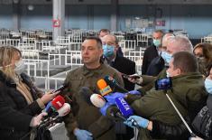 Министар Вулин: Држава Србија и грађани Србије могу да се ослоне на своју војску