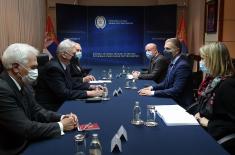 Minister Stefanović meets with retired service members