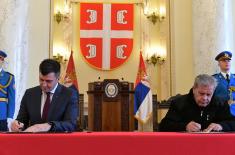 Signing the Agreement on the Transfer of the Rights of Establishment and Obligations of the Aviation Museum