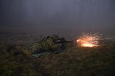 Testing of a modernised infantry fighting vehicle IFV M-80A and shooting under low light conditions