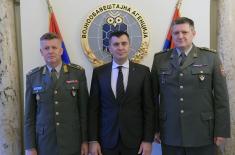 Regular handover of duty of Military Intelligence Agency Director