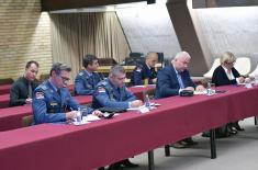 Министар Стефановић на састанку Радне групе за нормализацију ваздушног саобраћаја