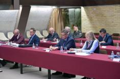 Министар Стефановић на састанку Радне групе за нормализацију ваздушног саобраћаја