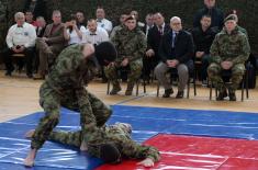 Minister Vučević visits 72nd Special Operations Brigade