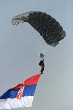 General Rehearsal for the Demonstration “Freedom 2017” at Batajnica Airport