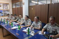 General Diković visits the company PPT Namenska in Trstenik