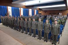 Farewell ceremony held for the contingent of the Serbian Armed Forces due for the UN mission in the Central African Republic