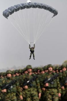 General Rehearsal for the Demonstration “Freedom 2017” at Batajnica Airport