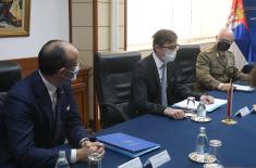 Minister Stefanović meets with representatives of European External Action Service