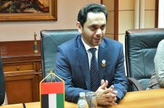 Meeting of the Minister of Defence with the Ambassador of the United Arab Emirates
