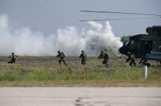 President of Republic and Supreme Commander Aleksandar Vučić Attended Demonstration of Capabilities of Part of Serbian Armed Forces Units  