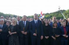 President Vučić Today, the Serbs are united wherever they live