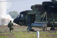 President of Republic and Supreme Commander Aleksandar Vučić Attended Demonstration of Capabilities of Part of Serbian Armed Forces Units  