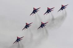 General Rehearsal for the Demonstration “Freedom 2017” at Batajnica Airport