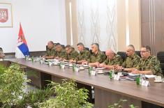 Састанак поводом припрема за војну параду „Снага јединства“
