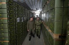 Ministar Vulin: Logističke jedinice spremne da isprate svaku potrebu svoje vojske