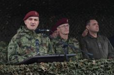 Minister Vulin: Order of the Commander-in-Chief to bring back 63rd Parachute Brigade and 72nd Special Operations Brigade fulfilled