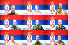 Министар Гашић и генерал Мојсиловић обишли Оперативни центар система одбране