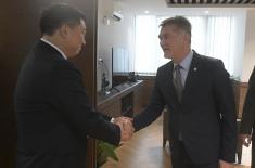Састанак са делегацијом Медија центра Министарства јавне безбедности НР Кине