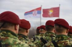 Minister Vulin: Order of the Commander-in-Chief to bring back 63rd Parachute Brigade and 72nd Special Operations Brigade fulfilled