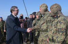 President Vučić at exercise Manoeuvres 2022: We have significantly improved our capabilities