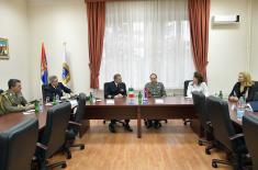 Visit of representatives of the Italian Military Centre for Strategic Studies