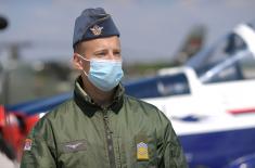 Minister Vulin: Future pilots and students in the final year of the Secondary Vocational Military School did not interrupt their classes during the pandemic 