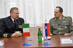 Visit of representatives of the Italian Military Centre for Strategic Studies