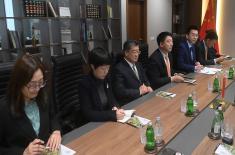 Састанак са делегацијом Медија центра Министарства јавне безбедности НР Кине