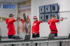 Military school students – shooting champions