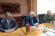 Sastanak ministra odbrane sa ambasadorom Republike Belorusije