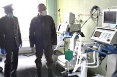 Ministar Vulin u VMC Karaburma: Ispunili smo naređenje vrhovnog komandanta, za 10 dana uspostavili bolnicu  