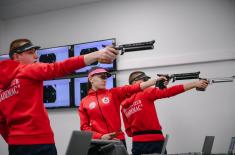 Military school students – shooting champions