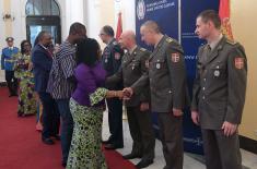 Meeting between Minister of Defence and Minister of Foreign Affairs and Regional Integration of Ghana