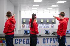 Military school students – shooting champions