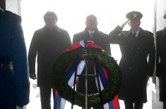 Положен венац на Авали поводом Дана државности