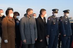 Ministar odbrane NR Kine general Fenghe doputovao u posetu Srbiji 