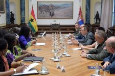 Meeting between Minister of Defence and Minister of Foreign Affairs and Regional Integration of Ghana