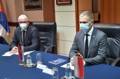 Minister Stefanović meets with Ambassador of Poland Perl