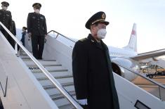 Ministar odbrane NR Kine general Fenghe doputovao u posetu Srbiji 