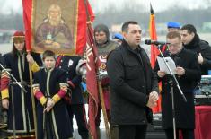 Military Academy Cadet, Sava Stanković First to Swim to the Holy Cross