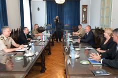 Susret ministara odbrane Srbije i Mađarske